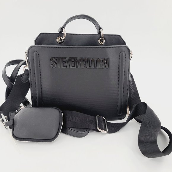Steve Madden Bevelyn Satchel Crossbody Purse TikTok - Picture 1 of 9